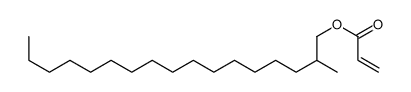2-methylheptadecyl prop-2-enoate Structure