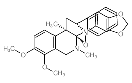 6H-11b,6-(Epoxyimino)[1,3]benzodioxolo[5,6-c]phenanthridine,4b,5,12,13-tetrahydro-1,2-dimethoxy-4b,12-dimethyl-15-phenyl-, (4ba,6b,11bb)- (9CI) Structure