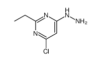 4-Chloro-2-methyl-5-(1-methylhydrazino)-3(2H)-pyridazinone结构式