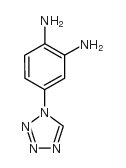 4-(tetrazol-1-yl)benzene-1,2-diamine structure