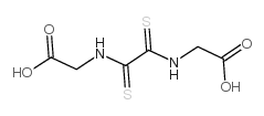Glycine,N,N'-(1,2-dithioxo-1,2-ethanediyl)bis-结构式