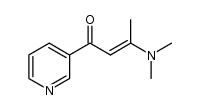 3-(Dimethylamino)-1-(3-pyridinyl)-2-buten-1-one Structure