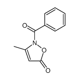 2-Benzoyl-3-methylisoxazol-5(2H)-one结构式