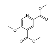 dimethyl 5-methoxypyridine-2,4-dicarboxylate结构式