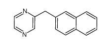 2-(2-naphthylmethyl)pyrazine Structure