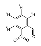 2-Nitrobenzaldehyde-d4结构式