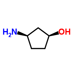 3-Aminocyclopentanol结构式