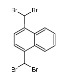 1,4-bis-dibromomethyl-naphthalene Structure