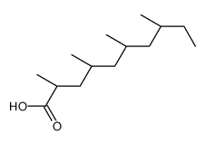 (2R,4R,6R,8R)-2,4,6,8-tetramethyldecanoic acid Structure