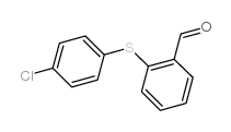 2-(4-chlorophenylthio)benzaldehyde structure