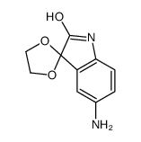 5'-AMINOSPIRO[1,3-DIOXOLANE-2,3'-INDOL]-2'(1'H)-ONE Structure