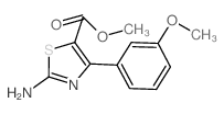 2-氨基-4-(3-甲氧基苯基)噻唑-5-羧酸甲酯图片