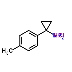 1-P-TOLYL-CYCLOPROPYLAMINE HYDROCHLORIDE Structure