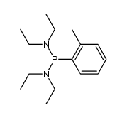 2-Methyl-phenylphosphonigsaeure-bis-diethylamid结构式