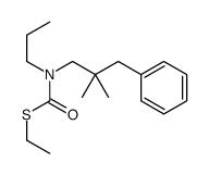 S-ethyl N-(2,2-dimethyl-3-phenylpropyl)-N-propylcarbamothioate Structure