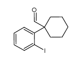 1-(2-iodophenyl)cyclohexanecarboxaldehyde结构式