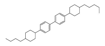 1-(4-butylcyclohexyl)-4-[4-(4-pentylcyclohexyl)phenyl]benzene Structure