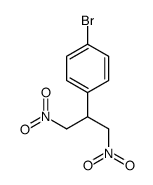 1-bromo-4-(1,3-dinitropropan-2-yl)benzene Structure