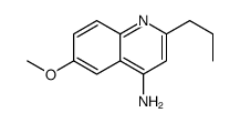 6-methoxy-2-propylquinolin-4-amine Structure