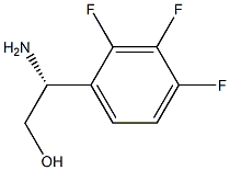(2R)-2-AMINO-2-(2,3,4-TRIFLUOROPHENYL)ETHAN-1-OL结构式