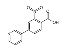 2-nitro-4-pyridin-3-ylbenzoic acid Structure