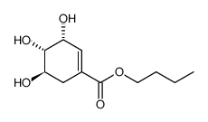 shikimic acid n-butyl ester结构式