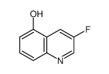 3-fluoroquinolin-5-ol structure