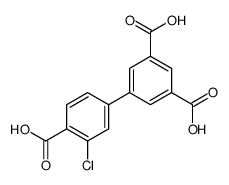 5-(4-carboxy-3-chlorophenyl)benzene-1,3-dicarboxylic acid Structure