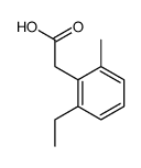 2-(2-ethyl-6-methylphenyl)acetic acid结构式