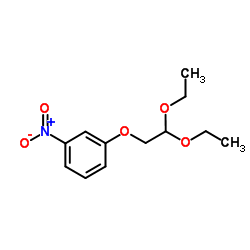 1-(2,2-Diethoxyethoxy)-3-nitrobenzene结构式