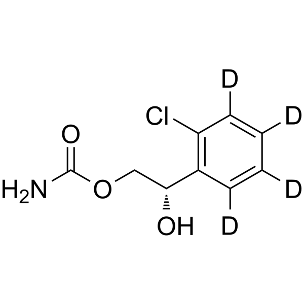 (S)-Carisbamate-d4 Structure