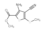 3-氨基-4-氰基-5-甲硫基噻吩-2-甲酸甲酯图片