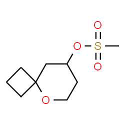 5-oxaspiro[3.5]nonan-8-yl methanesulfonate Structure