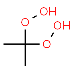 Acetone peroxide Structure