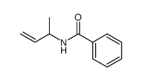 N-(but-3-en-2-yl)-benzamide结构式