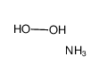 hydrogen peroxide, ammonia salt Structure