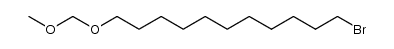 11-bromoundecanyl methoxymethyl ether结构式