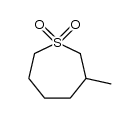 3-methylthiepane 1,1-dioxide Structure