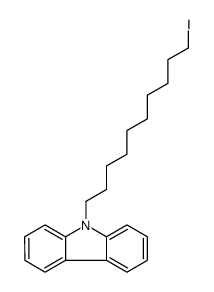 9-(10-iododecyl)carbazole结构式