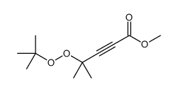 methyl 4-tert-butylperoxy-4-methylpent-2-ynoate Structure