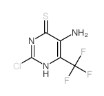 4(3H)-Pyrimidinethione,5-amino-2-chloro-6-(trifluoromethyl)- structure