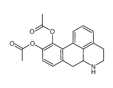 [(6aR)-11-acetyloxy-5,6,6a,7-tetrahydro-4H-dibenzo[de,g]quinoline-10-yl] acetate Structure