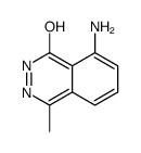 8-amino-4-methyl-2H-phthalazin-1-one结构式