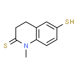 2(1H)-Quinolinethione,3,4-dihydro-6-mercapto-1-methyl-结构式