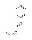 ethyl N-pyridin-4-ylmethanimidate Structure