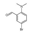 5-Bromo-2-(dimethylamino)benzaldehyde structure