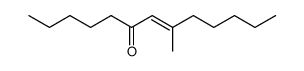 8-methyl-tridec-7-en-6-one结构式