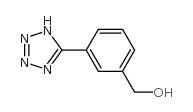 3-(1H-Tetrazol-5-yl)benzyl alcohol Structure