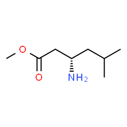 (S)-3-氨基-5-甲基己酸甲酯结构式