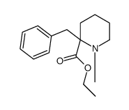 ethyl 2-benzyl-1-methylpiperidine-2-carboxylate Structure